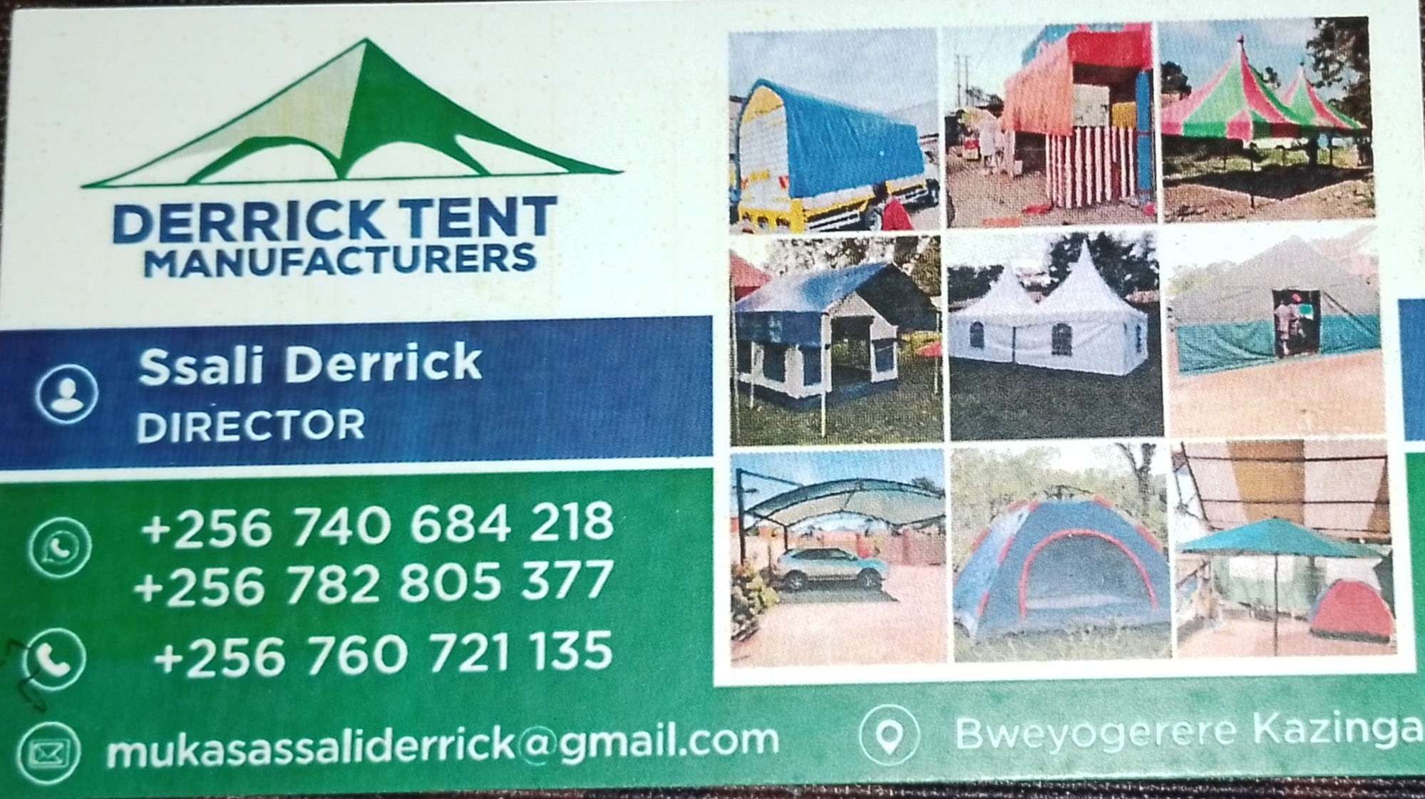 Derrick Tent Manufacturers logo